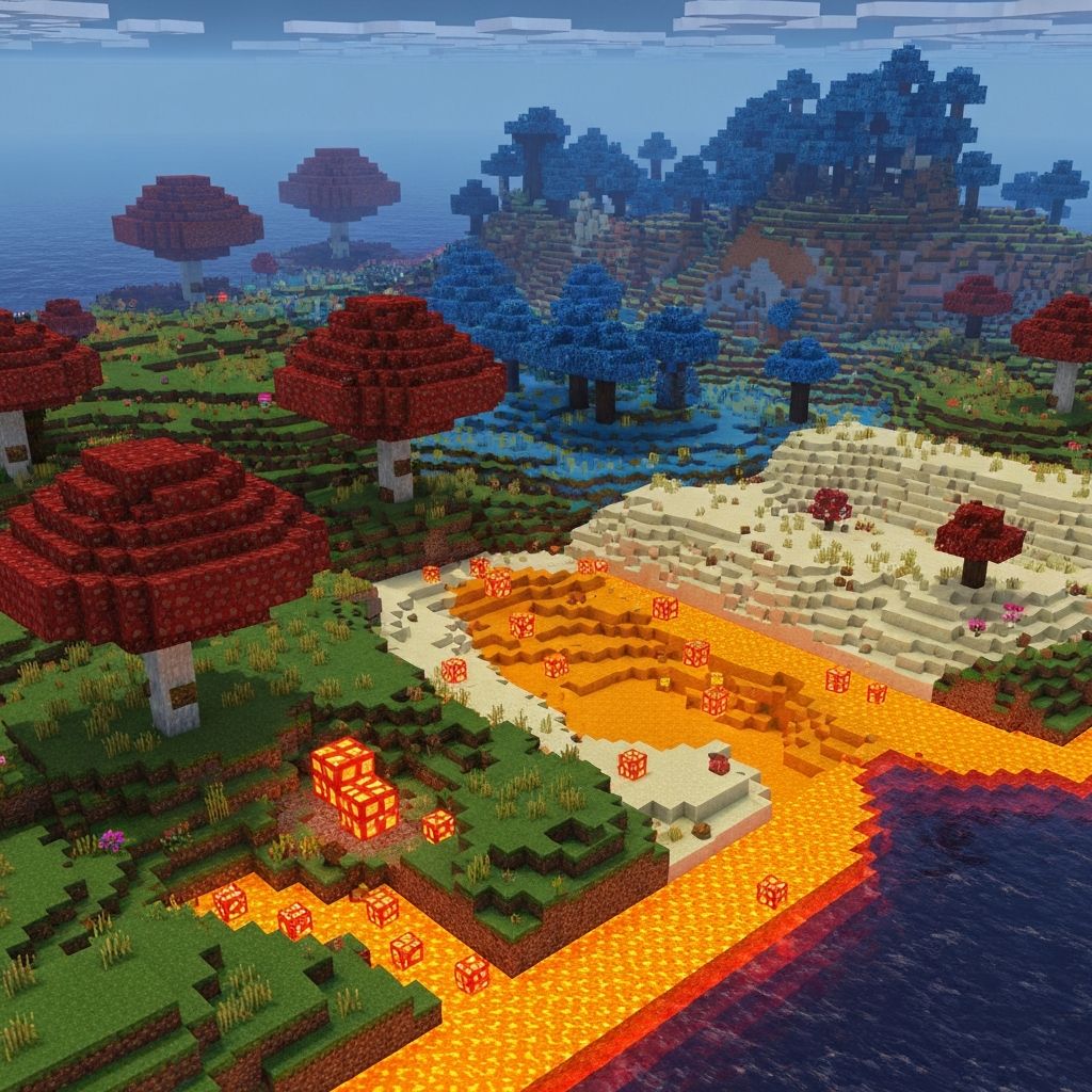 Nether biomes